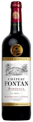 Вино CHÂTEAU FONTAN AOC BORDEAUX  2015 750 мл