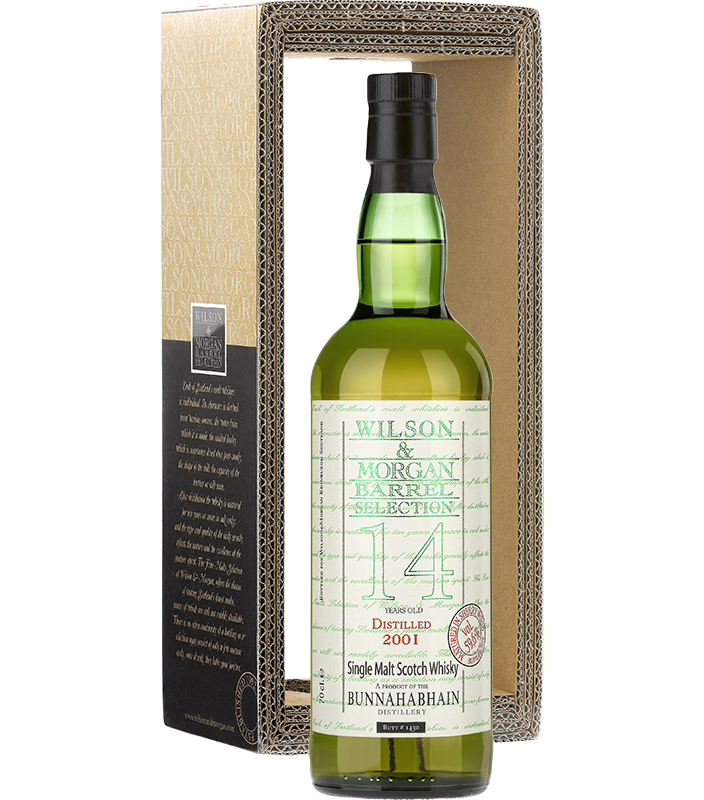Виски Bunnahabhain Sherry Butt cask№1430 cask strength, Буннахавэн Шерри Батт №1430, в коробка c пластиковым чехлом, 59,6% 70cl.