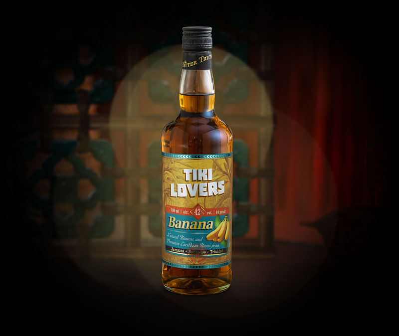 Ром Tiki Lovers Banana  700 мл