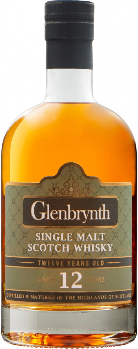 Виски   Glenbrynth 12 Years Old  GB 750 мл 43%