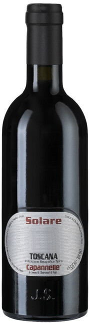 Вино Capannelle Solare Toscana 2015 375 мл