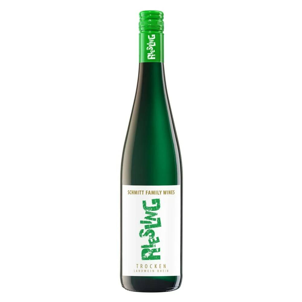 Вино Schmitt Family Wines Riesling Trocken  Landwein Rhein  Шмит Фэмили Вайнс Рислинг Трокен, Ландвайн Рейн 750 мл
