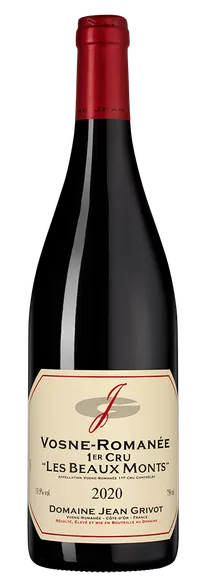 Вино Domaine Jean Grivot Vosne-Romanee Premier Cru Les Beaux Monts  2020  750 мл