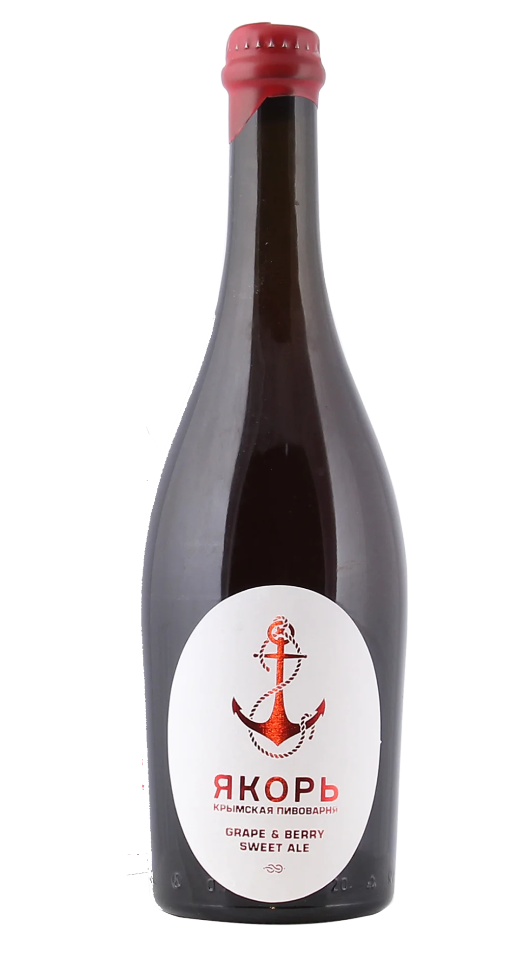 Пиво виноградное Якорь Grape&Berry sweet ale Грейп энд Берри 750 мл  6,5 %