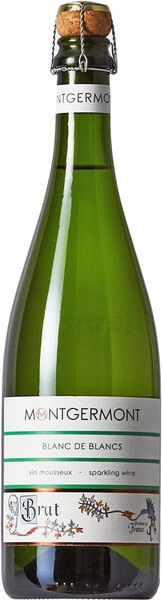 Игристое вино Montgermont Blanc de Blancs Brut  2022  750 мл