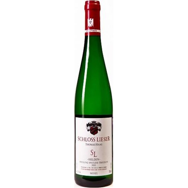 Вино Schloss Lieser Helden Riesling Spätlese trocken   Шлосс Лизер Хельден Рислинг Шпэтлезе Трокен 2015  750 мл