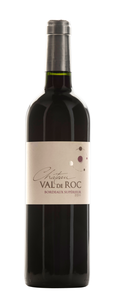 Вино Château Val de Roc. Bordeaux Supérieur     2012 750 мл