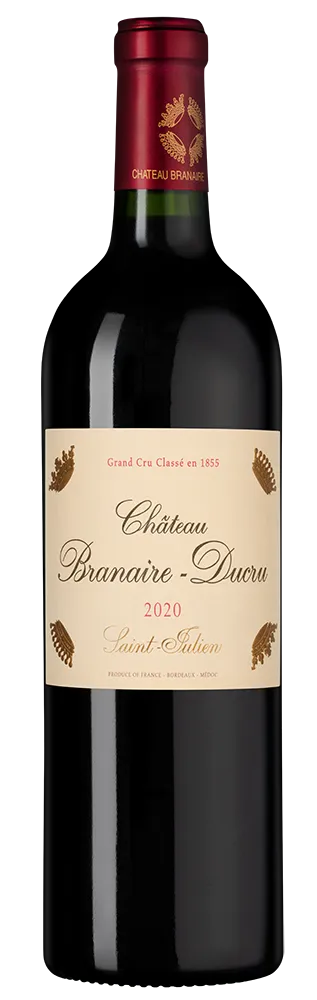 Вино Chateau Branaire-Ducru AOC Saint-Julien 4-eme Grand Cru Classe  2020  750 мл