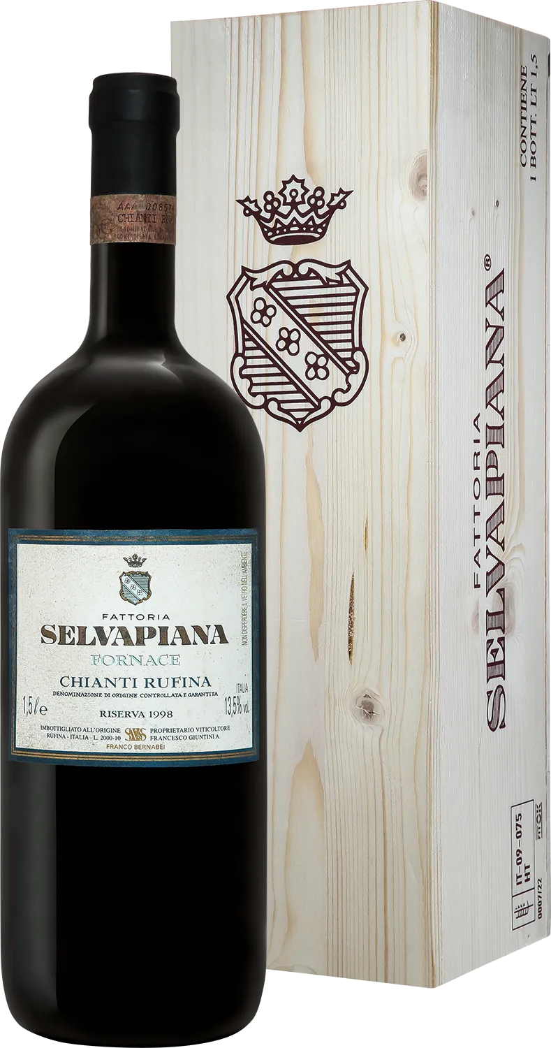 Вино Fattoria Selvapiana Fornace Chianti DOCG Rufina Riserva 1998  1,5 л