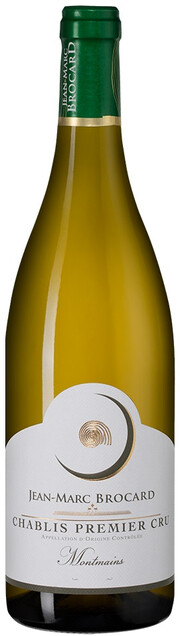 Вино Chablis Premier Cru AOC Montmains  2018 375 мл