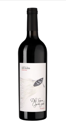 Вино Усадьба Мезыбь Два берега одной реки Резерв 2019  750 мл 