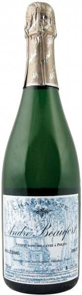 Шампанское   Andre Beaufort Polisy Blanc de Blancs Millesime Champagne    2014  750 мл