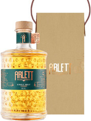 Виски  Arlett Single Malt Tourbe gift box 700 мл