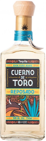Текила   Cuerno de Toro  Reposado 750 мл  38 %