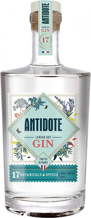 Джин  Antidote   London Dry Gin  Антидот  Лондон Драй   700 мл  40%
