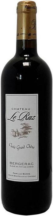 Вино Chateau Le Raz Cuvee Grand Chene Rouge Bergerac AOC  2014 750 мл