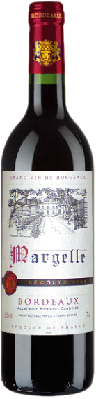 Вино  Margelle Bordeaux АОС    2015 750 мл
