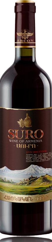Вино Suro Суро Мерло  красное сухое 750 мл