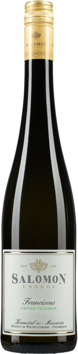 Вино Salomon  Franciscus  Gruner Veltliner  Kremstal DAC  Саломон  Францискус Грюнер Вельтлинер 2019 750 мл