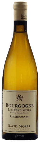 Вино Domaine Moret-Nomine Bourgogne  Les Femelottes Chardonnay    2020 750 мл  13%