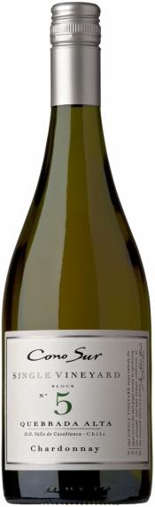 Вино Cono Sur  Single Vineyard Chardonnay Casablanca Valley DO  Коно Сур Сингл Виньярд Шардонне 2016  750 мл