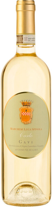 Вино Marchese Luca Spinola  Carlo  Gavi del Comune di Gavi DOCG  Маркезе Лука Спинола  Карло 2023 750 мл