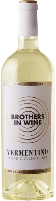 Вино Angelo Rocca e Figli  Brothers in Wine Vermentino Terre Siciliane IGT  750 мл