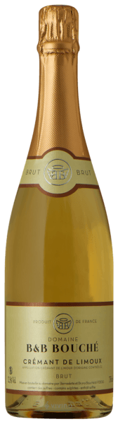 Игристое вино  DOMAINE B&B BOUCHE CREMANT DE LIMOUX BRUT Rose  750 мл