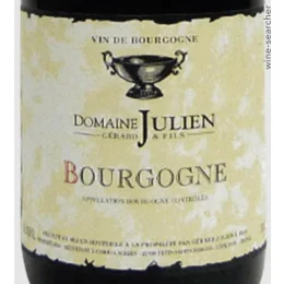 Вино Domaine Gérard Julien & Fils Bourgogne Rouge  2018 750 мл 12%