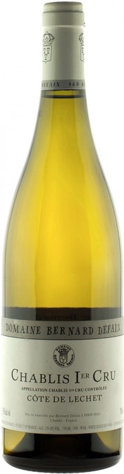 Вино Domaine Bernard Defaix Chablis Premier Cru Сôte de Léchet  2018 750 мл