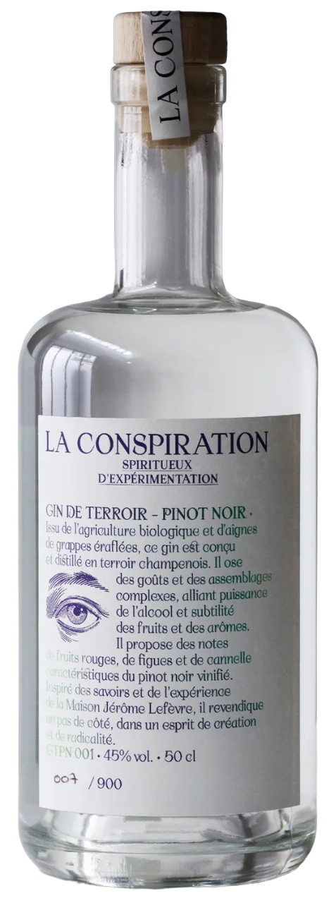Джин LA CONSPIRATION Gin de Terroir - pinot noir  500 мл