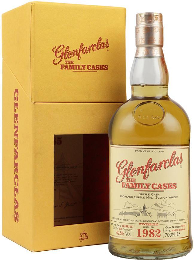 Виски Glenfarclas 1982 Family Casks  700 мл