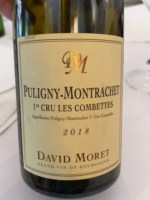 Вино Domaine Moret-Nomine  Puligny-Montrachet 1-er Les Combettes   2018 750 мл