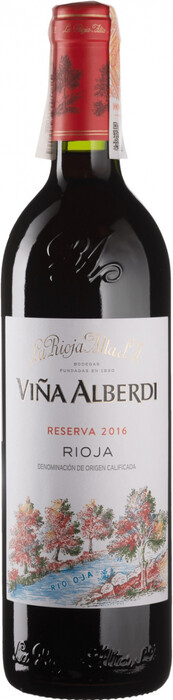 Вино La Rioja  Vina Alberdi  Reserva Ла Риоха Винья Алберди  Ресерва 2016  750 мл