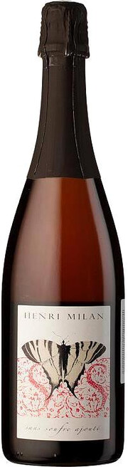 Игристое вино  Domaine Milan  Le Brut Nature Rose  2019 750 мл
