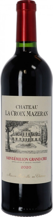 Вино  Chateau La Croix Mazeran  Saint-Emilion Grand Cru AOP  2020  750 мл