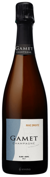 Шампанское   Gamet Rive Droite Blanc de Noirs Brut Champagne   750 мл