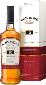 Виски Bowmore 10 Years Old  1000 мл  40 %