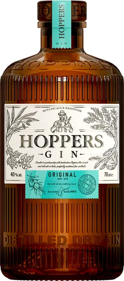 Джин Hoppers   Original Dry  700 мл 40%