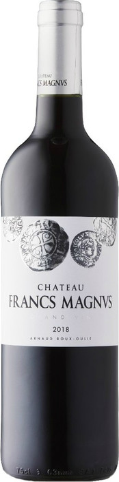 Вино Chateau Francs Magnus Bordeaux Superieur AOC  2018 750 мл