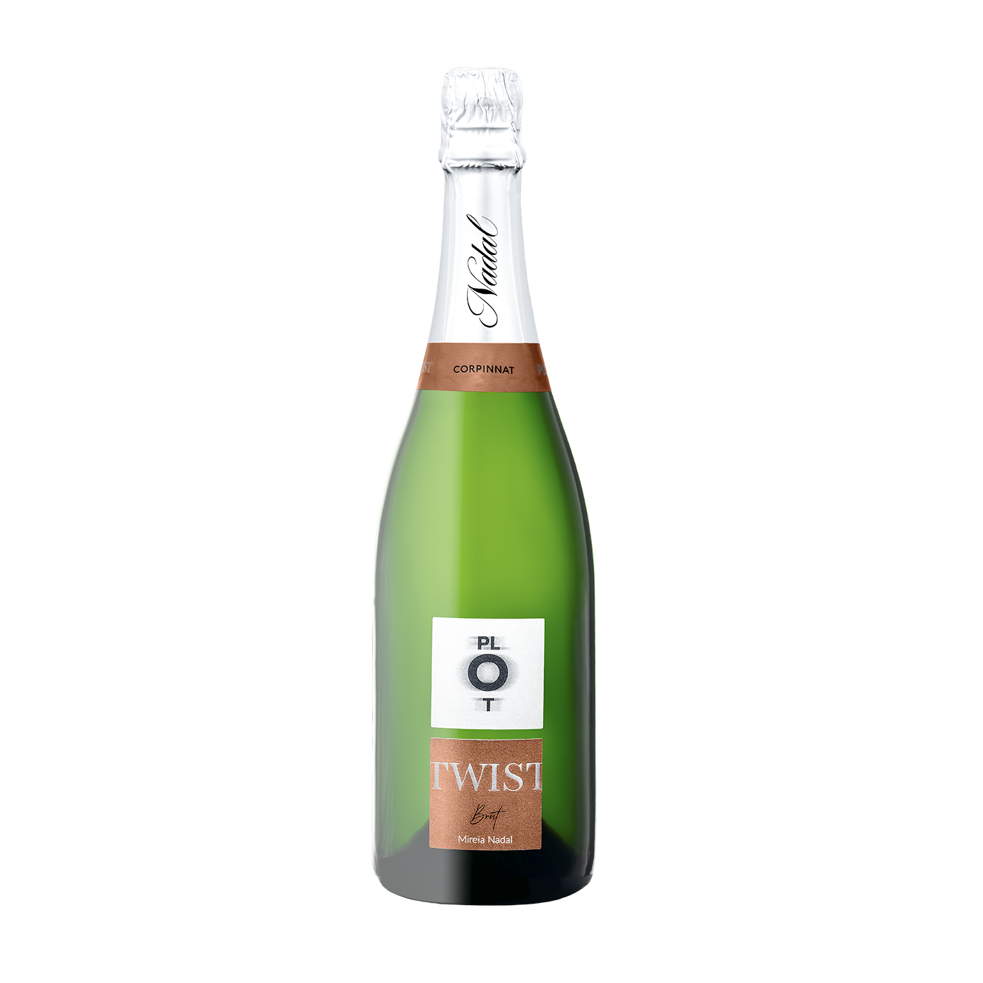 Вино игристое Nadal Plot Twist Brut Corpinnat 2019 750 мл 12%