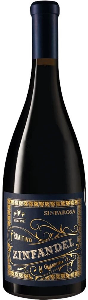 Вино Felline Sinfarosa Zinfandel   2020 750 мл