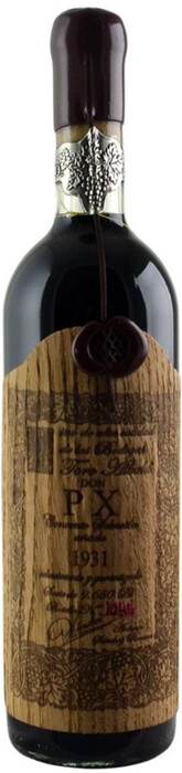 Вино ликерное сладкое Montilla-Moriles DO Don PX Convento Seleccion 1946 750 мл