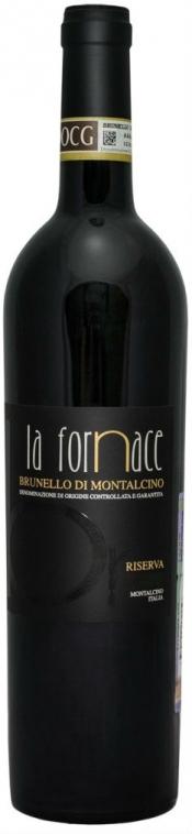 Вино La Fornace ,Brunello di Montalcino DOCG Riserva Брунелло ди Монтальчино Ризерва 2008 2006 14.5% 0.75