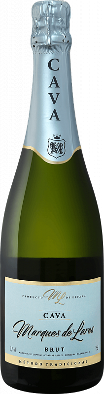 Игристое вино Lopez Morenas  Marques de Lares Cava Brut  DO  750 мл