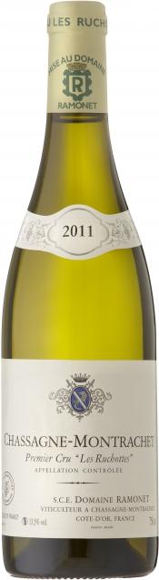 Вино Chassagne-Montrachet 1-er Cru AOC Les Ruchottes Домен Рамоне  Шассань-Монраше Премьер Крю Ле Рюшот   2011  750 мл