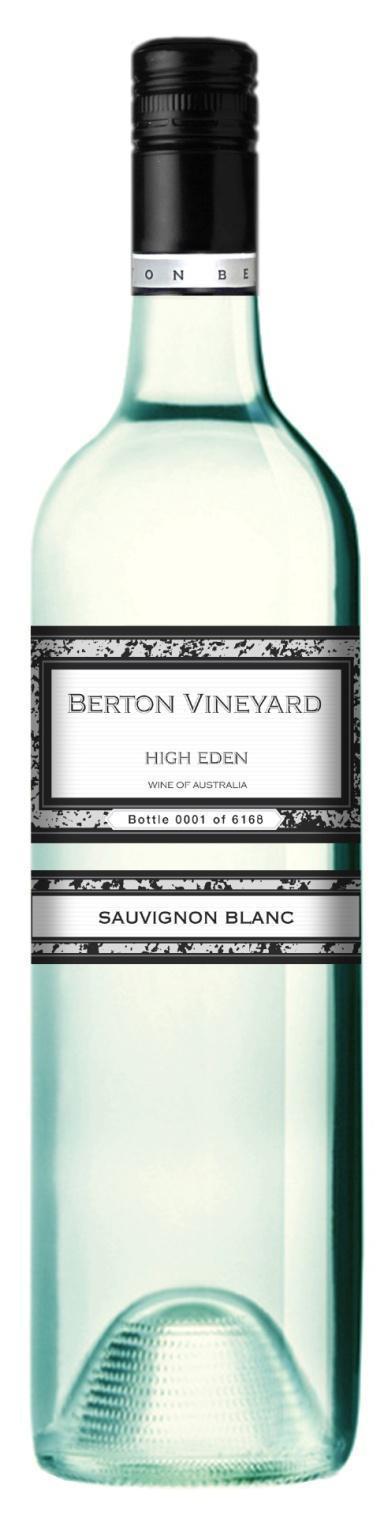 Вино Berton Vineyards High Eden Sauvignon Blanc Бертон Виньярд Хай Эден Совиньон Блан 2015 750 мл