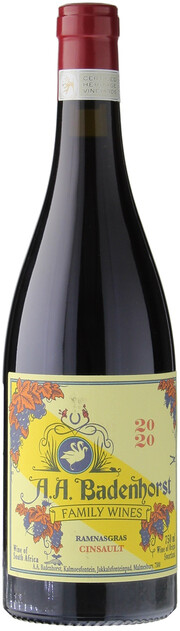 Вино Badenhorst Family Wines Ramnasgras  Swartland WO   2020 750 мл