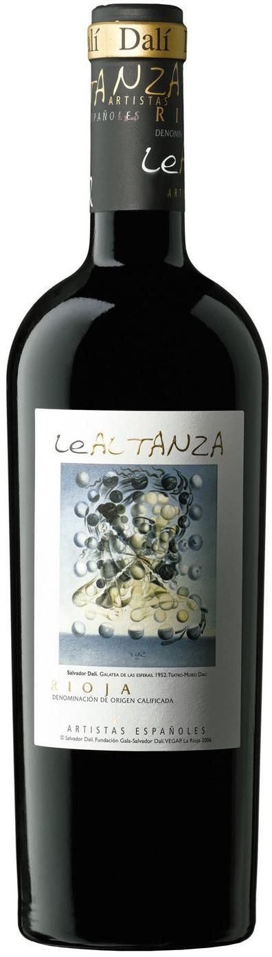 Вино Bodegas Altanza Le Altanza Artistas Espanoles Dali Reserva Бодегас Альтанса Ле Альтанса Артистас Эспаньолес Дали Ресерва 2004 750 мл