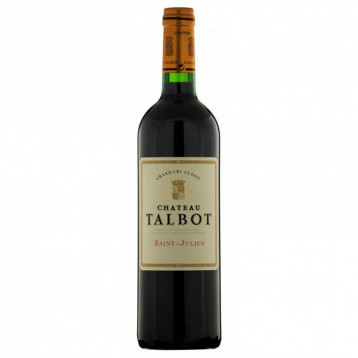 Вино Chateau Talbot  St-Julien AOC 4-me Grand Cru Classe   2019 750 мл 13,5%